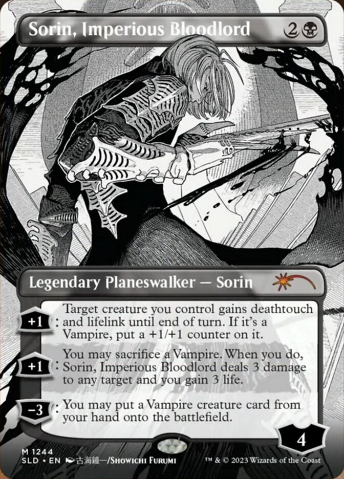 Sorin, Imperious Bloodlord (Borderless) [Secret Lair Drop Series] | The Time Vault CA