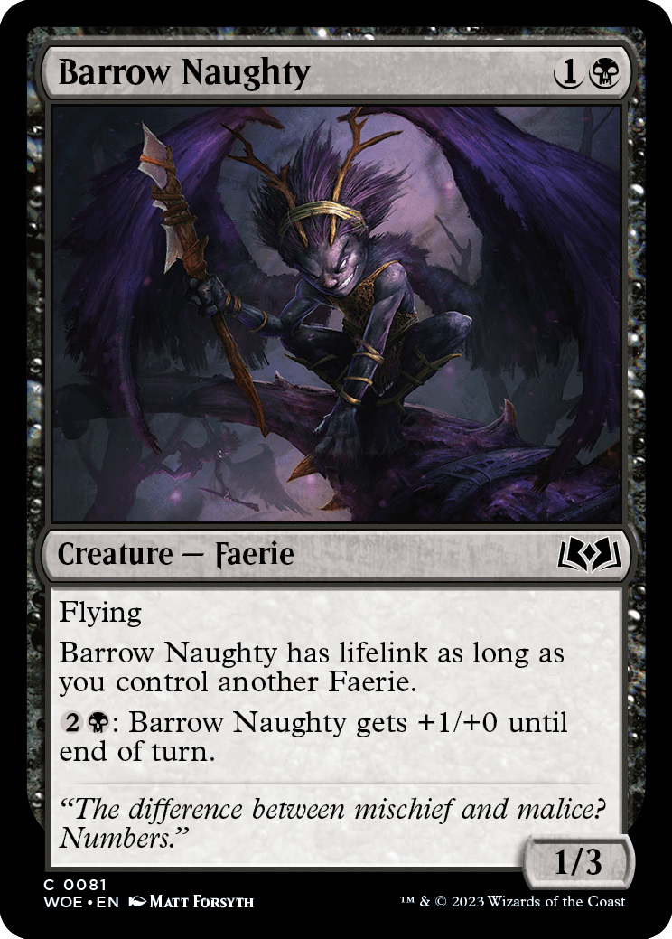 Barrow Naughty [Wilds of Eldraine] | The Time Vault CA