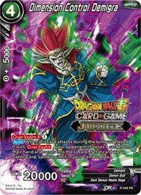 Dimension Control Demigra (P-048) [Judge Promotion Cards] | The Time Vault CA