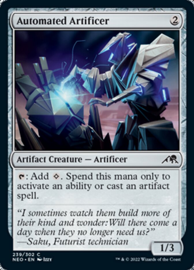 Automated Artificer [Kamigawa: Neon Dynasty] | The Time Vault CA