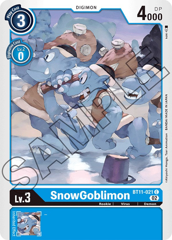 SnowGoblimon [BT11-021] [Dimensional Phase] | The Time Vault CA