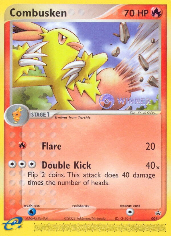 Combusken (009) [Nintendo: Black Star Promos] | The Time Vault CA