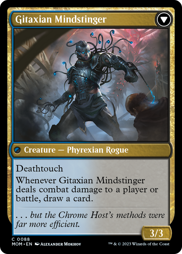 Aetherblade Agent // Gitaxian Mindstinger [March of the Machine] | The Time Vault CA