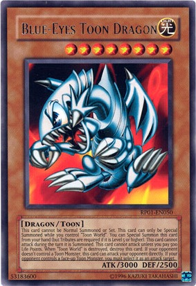 Blue-Eyes Toon Dragon [RP01-EN050] Rare | The Time Vault CA