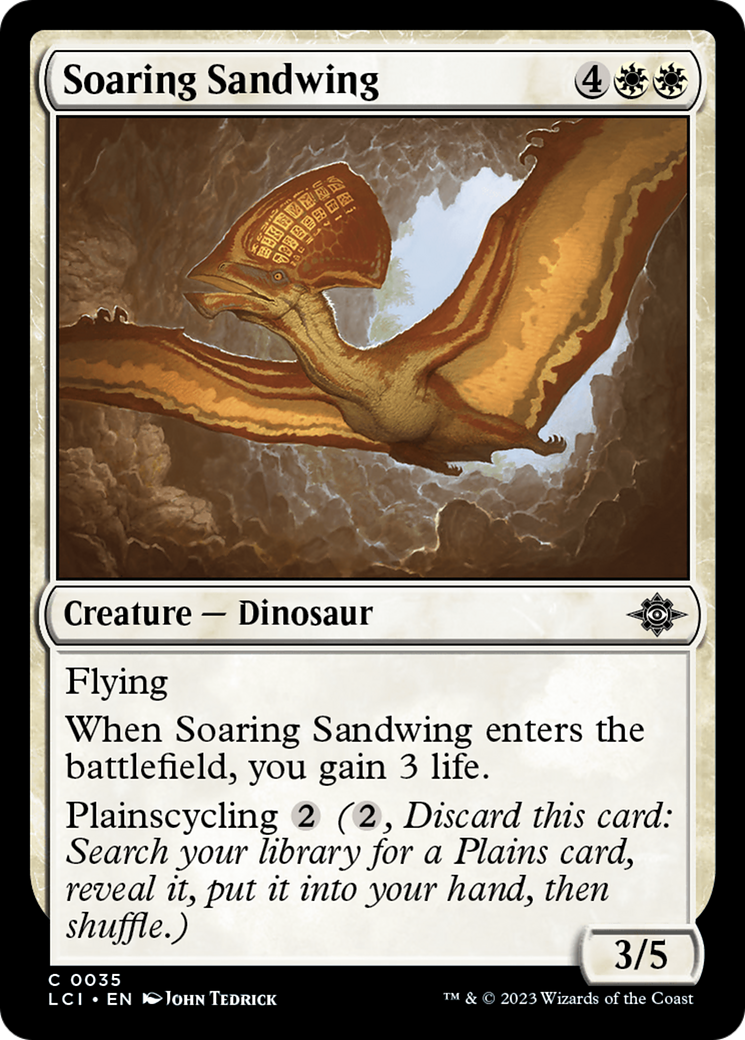 Soaring Sandwing [The Lost Caverns of Ixalan] | The Time Vault CA