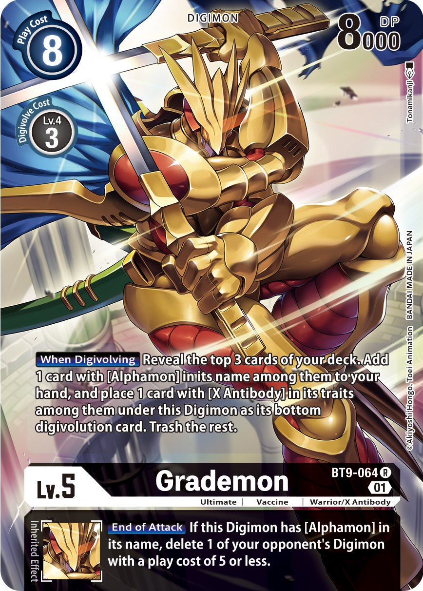 Grademon [BT9-064] (Alternate Art) [X Record] | The Time Vault CA