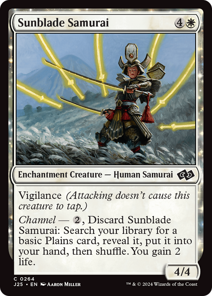 Sunblade Samurai [Foundations Jumpstart] | The Time Vault CA