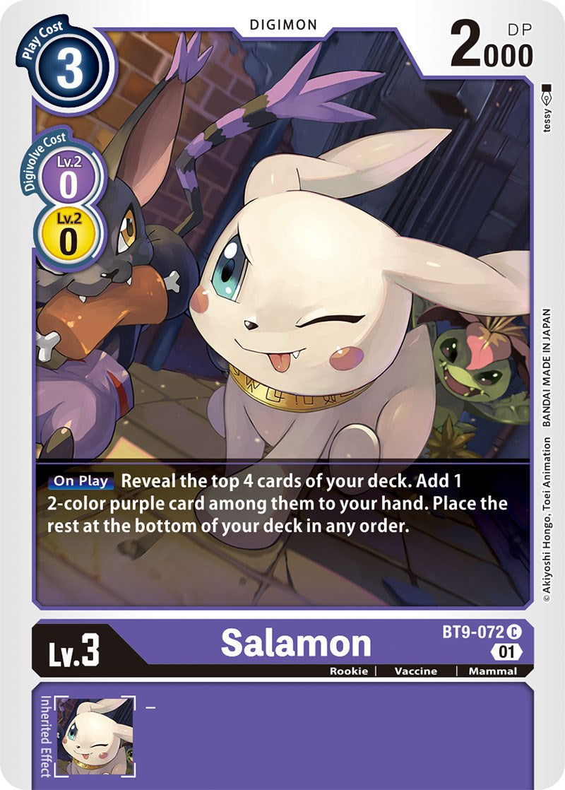 Salamon [BT9-072] [X Record] | The Time Vault CA