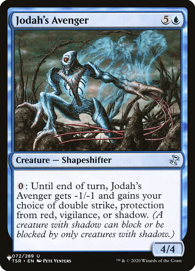 Jodah's Avenger [The List] | The Time Vault CA