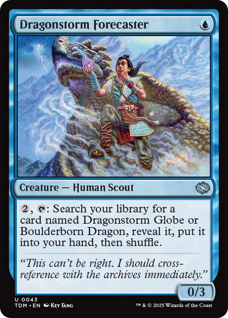 Dragonstorm Forecaster [Tarkir: Dragonstorm] | The Time Vault CA