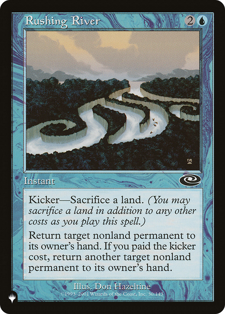Rushing River [The List] | The Time Vault CA