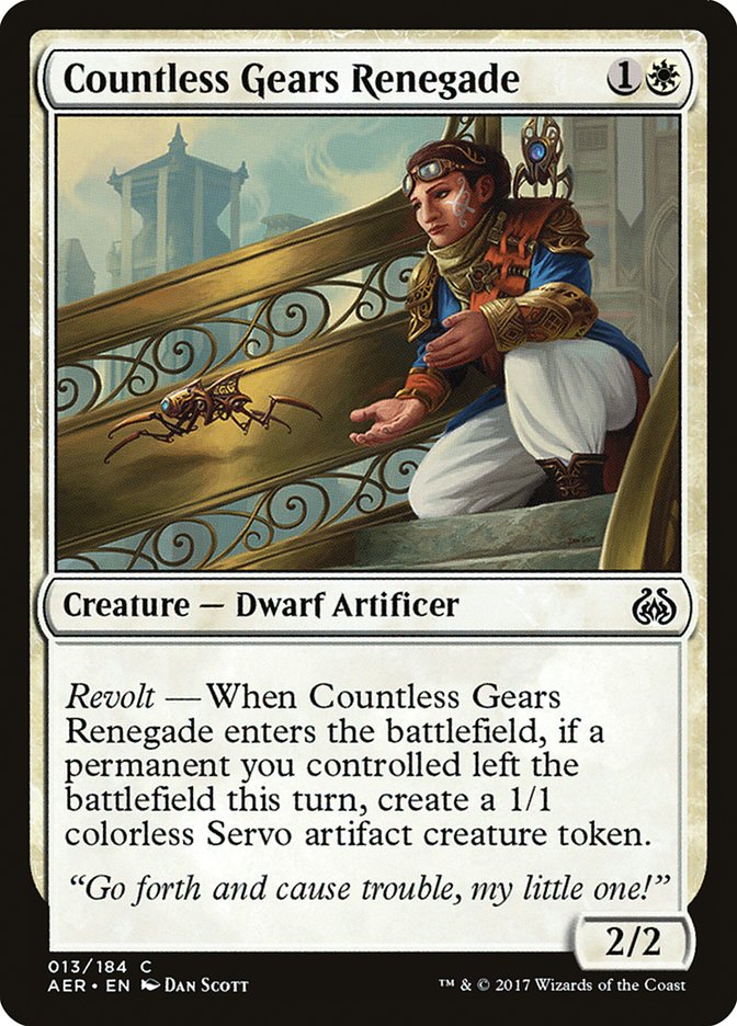 Countless Gears Renegade [Aether Revolt] | The Time Vault CA