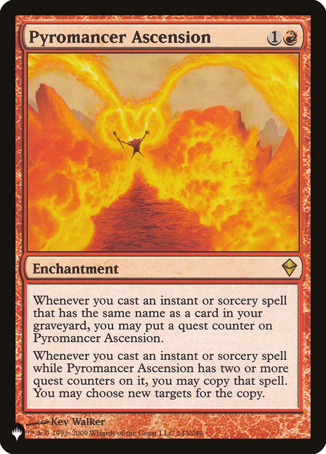 Pyromancer Ascension [The List] | The Time Vault CA