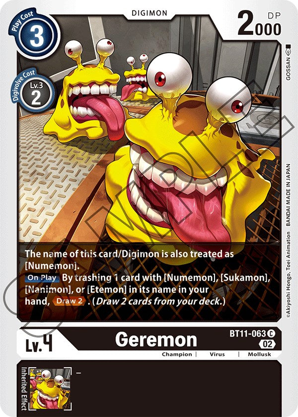 Geremon [BT11-063] [Dimensional Phase] | The Time Vault CA