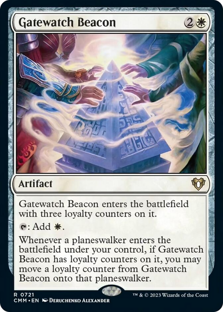 Gatewatch Beacon [Commander Masters] | The Time Vault CA