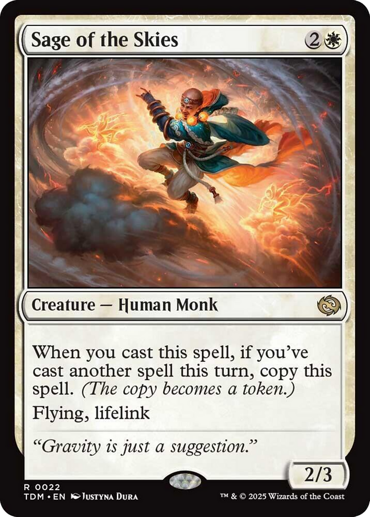 Sage of the Skies [Tarkir: Dragonstorm] | The Time Vault CA