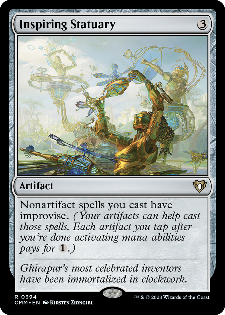 Inspiring Statuary [Commander Masters] | The Time Vault CA