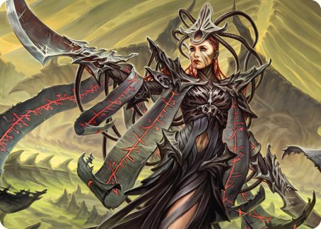 Testament Bearer Art Card [Phyrexia: All Will Be One Art Series] | The Time Vault CA
