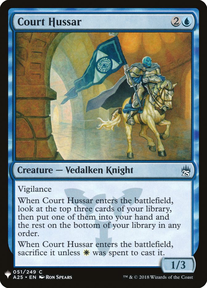 Court Hussar [Mystery Booster] | The Time Vault CA