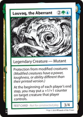 Louvaq, the Aberrant (2021 Edition) [Mystery Booster Playtest Cards] | The Time Vault CA