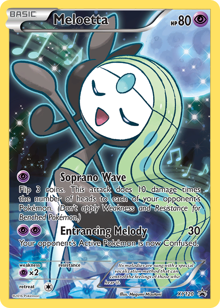 Meloetta (XY120) [XY: Black Star Promos] | The Time Vault CA