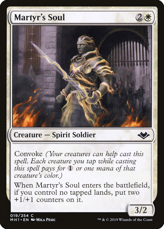 Martyr's Soul [Modern Horizons] | The Time Vault CA