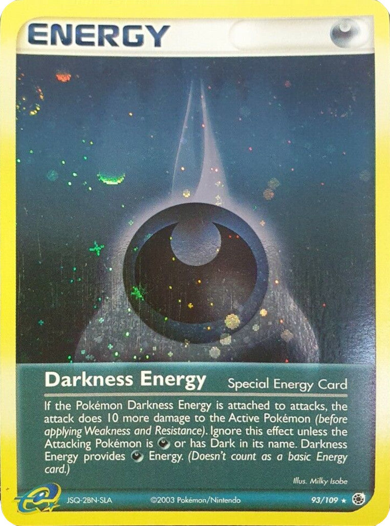 Darkness Energy (93/109) (Cosmos Holo) [EX: Ruby & Sapphire] | The Time Vault CA