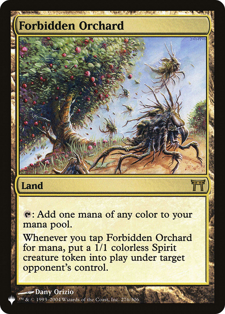 Forbidden Orchard [The List] | The Time Vault CA