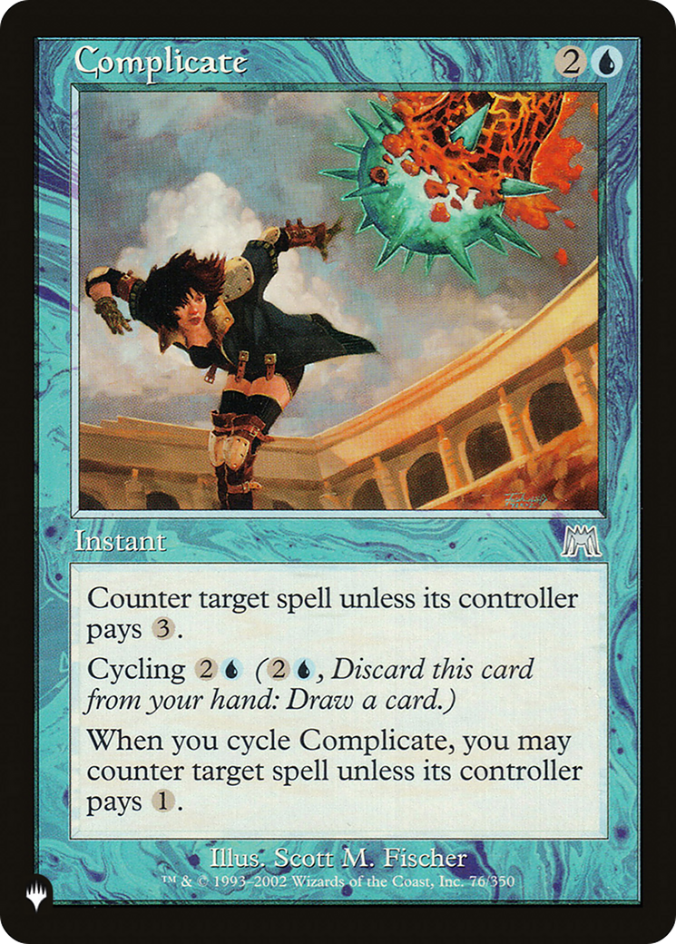 Complicate [The List] | The Time Vault CA