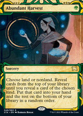 Abundant Harvest (Foil Etched) [Strixhaven: Mystical Archive] | The Time Vault CA