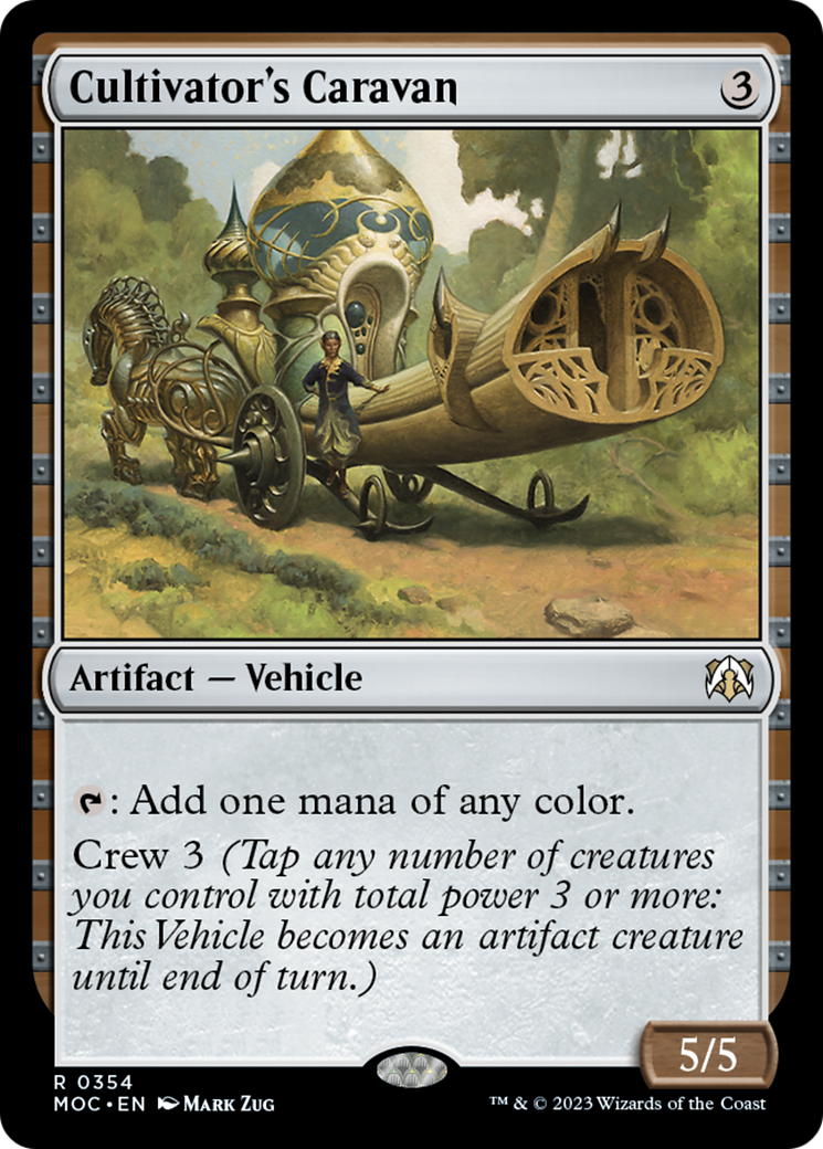 Cultivator's Caravan [March of the Machine Commander] | The Time Vault CA