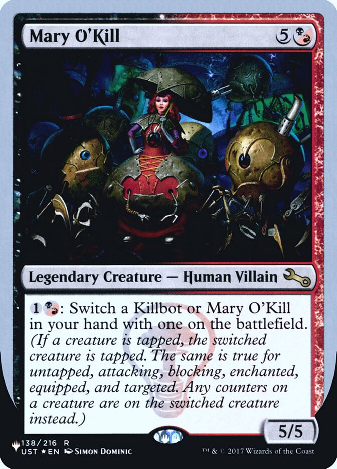 Mary O'Kill (Unfinity Foil Edition) [The List] | The Time Vault CA