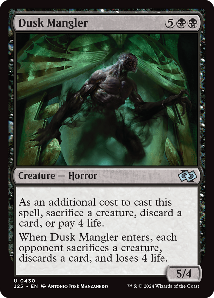 Dusk Mangler [Foundations Jumpstart] | The Time Vault CA