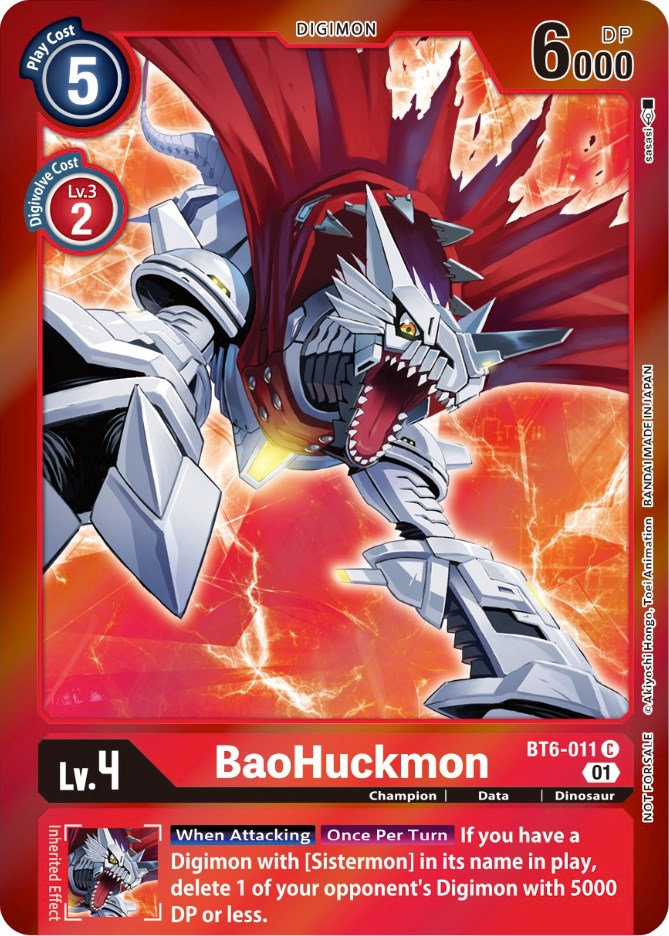 BaoHuckmon [BT6-011] (Event Pack 3) [Double Diamond Promos] | The Time Vault CA