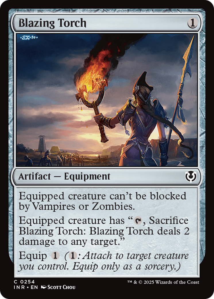 Blazing Torch [Innistrad Remastered] | The Time Vault CA