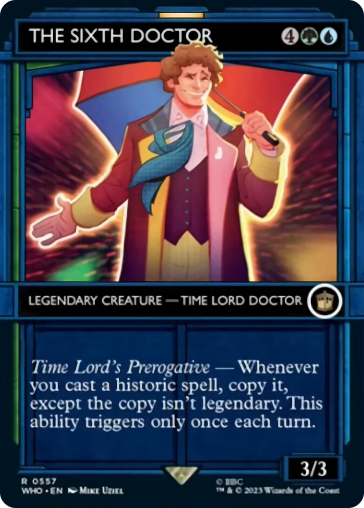 The Sixth Doctor (Showcase) [Doctor Who] | The Time Vault CA