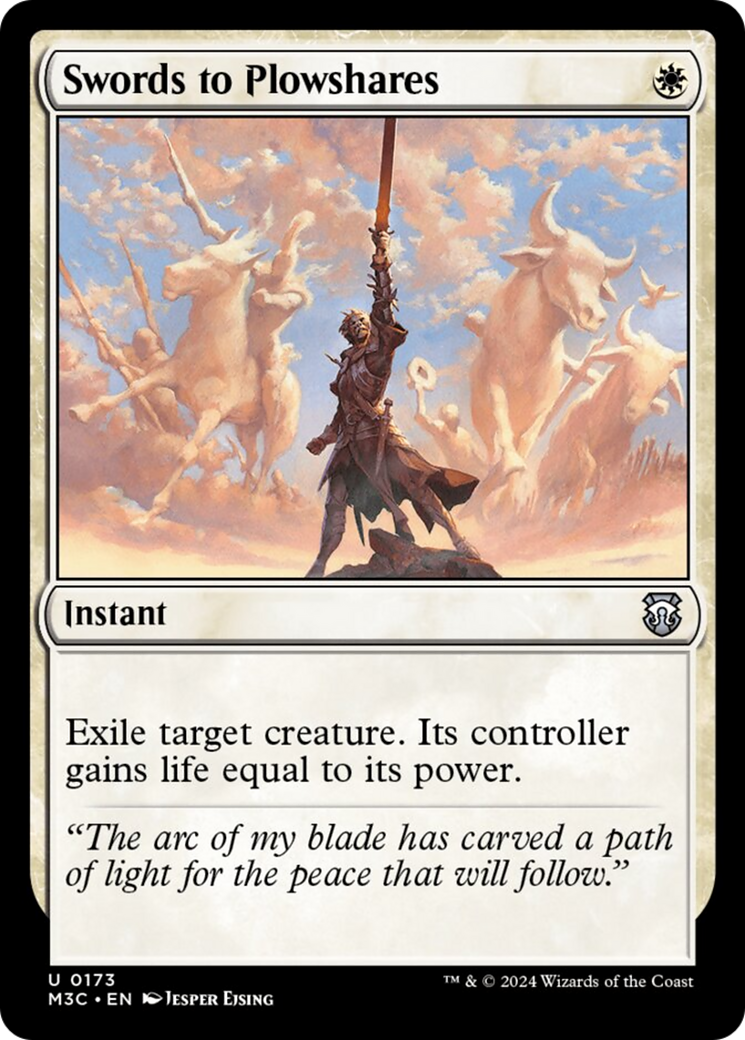 Swords to Plowshares [Modern Horizons 3 Commander] | The Time Vault CA