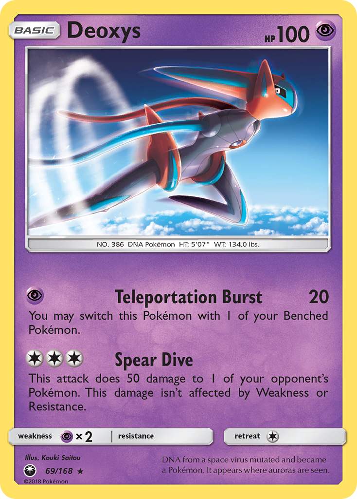 Deoxys (69/168) [Sun & Moon: Celestial Storm] | The Time Vault CA