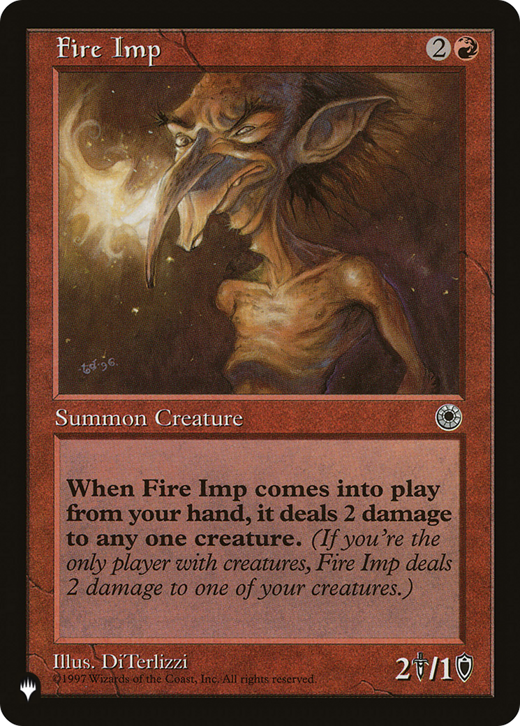 Fire Imp [The List] | The Time Vault CA