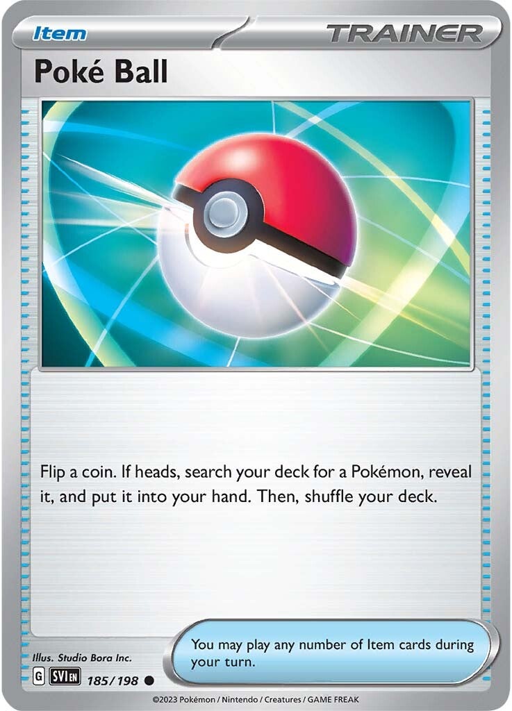 Poke Ball (185/198) [Scarlet & Violet: Base Set] | The Time Vault CA