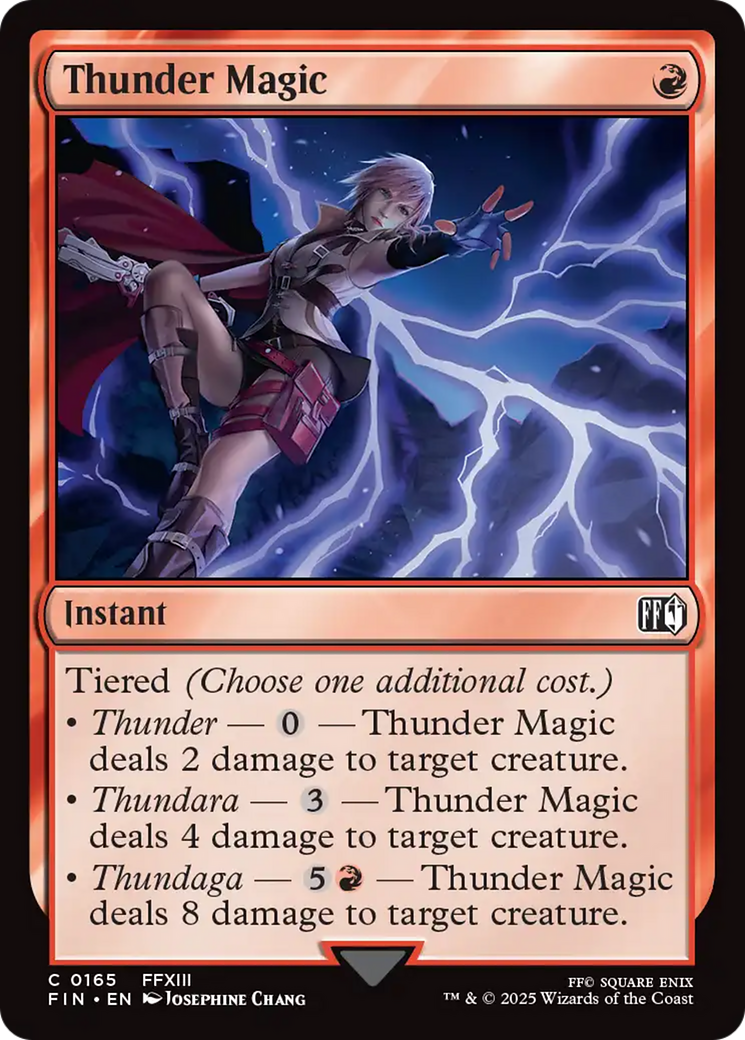 Thunder Magic [FINAL FANTASY] | The Time Vault CA