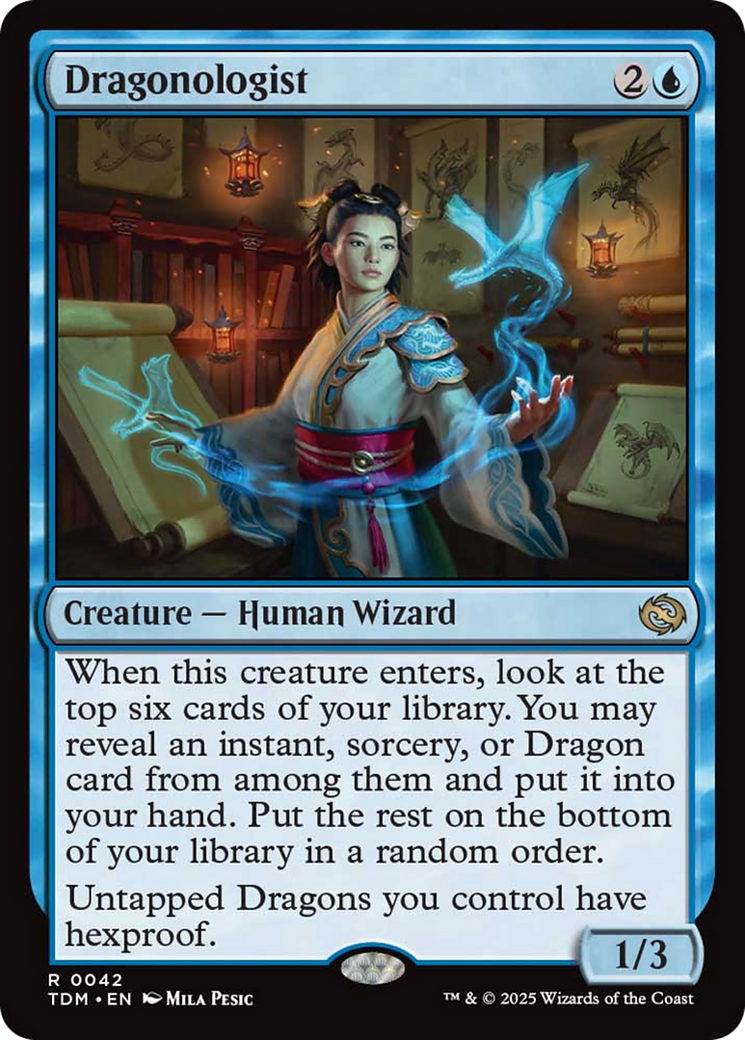 Dragonologist [Tarkir: Dragonstorm] | The Time Vault CA