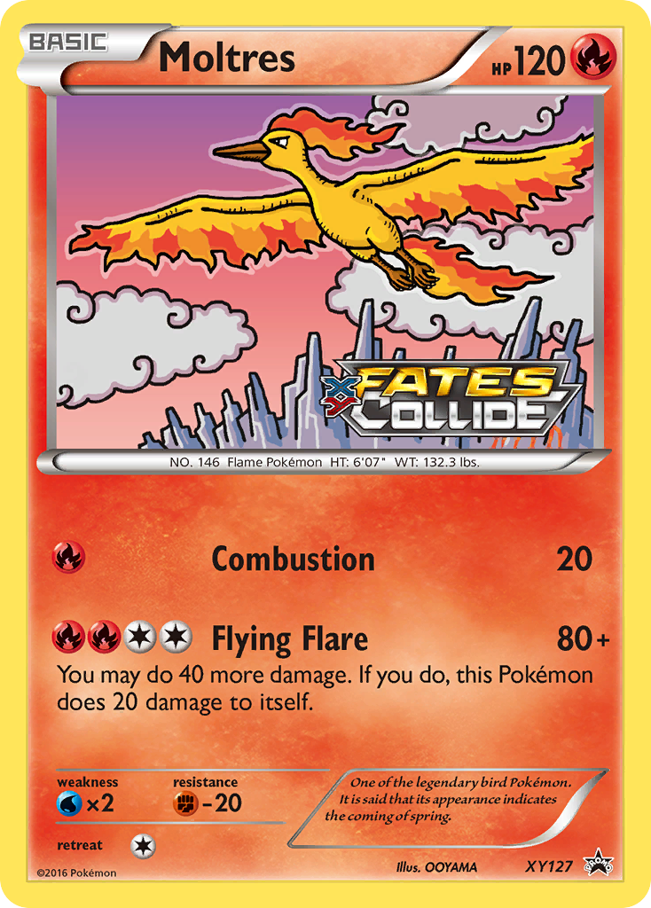 Moltres (XY127) [XY: Black Star Promos] | The Time Vault CA