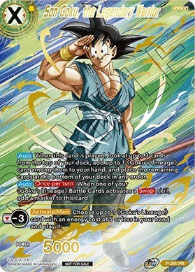 Son Goku, the Legendary Warrior (Gold Stamped) (P-291) [Promotion Cards] | The Time Vault CA