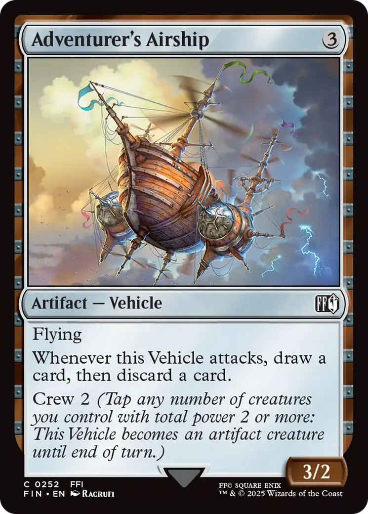 Adventurer's Airship [FINAL FANTASY] | The Time Vault CA
