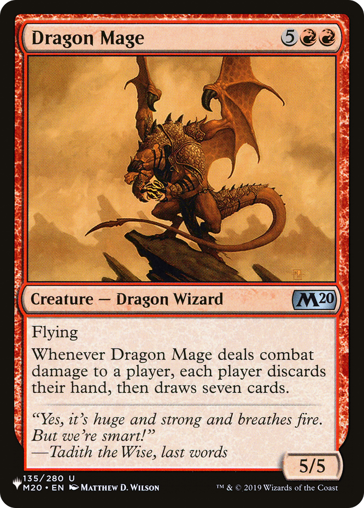 Dragon Mage [The List] | The Time Vault CA