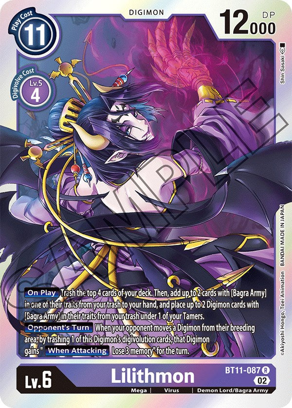 Lilithmon [BT11-087] [Dimensional Phase] | The Time Vault CA