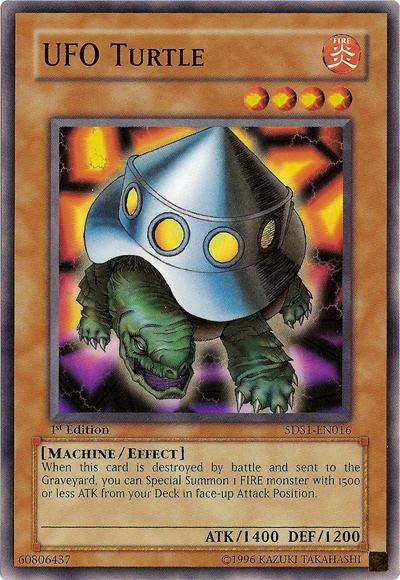 UFO Turtle [5DS1-EN016] Common | The Time Vault CA