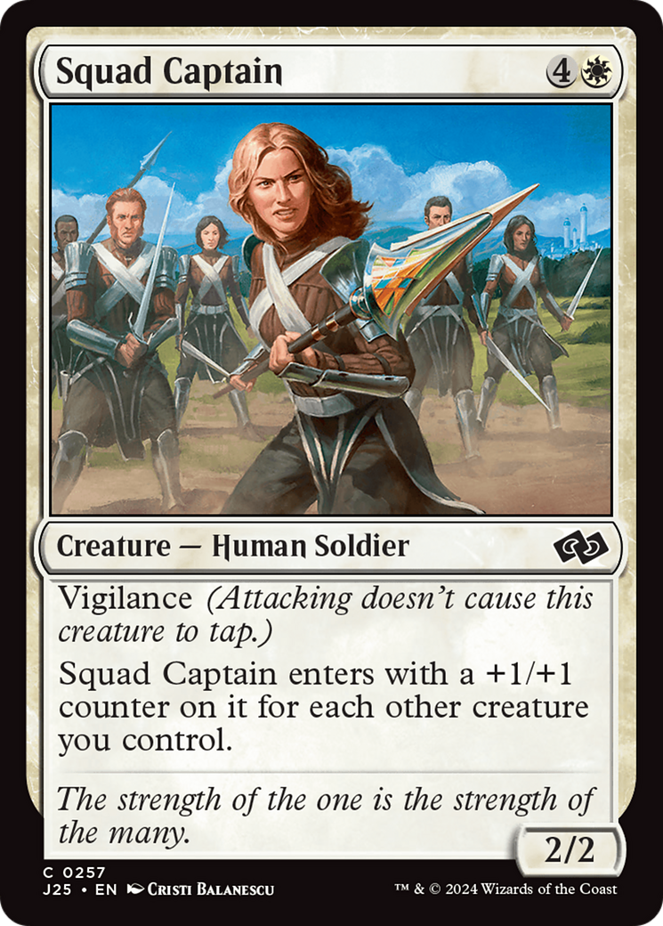 Squad Captain [Foundations Jumpstart] | The Time Vault CA