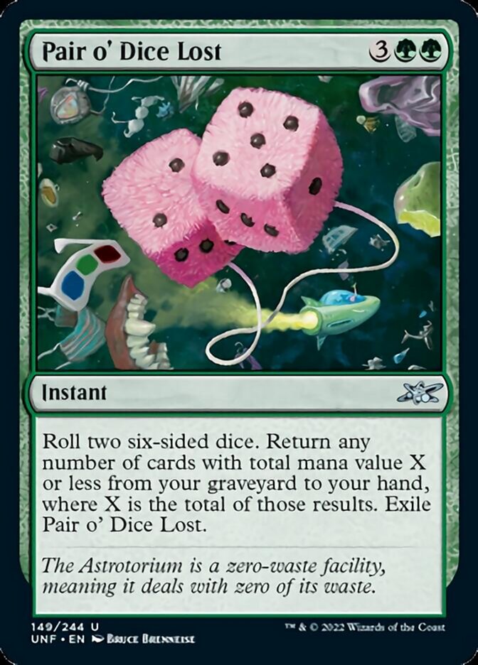 Pair o' Dice Lost [Unfinity] | The Time Vault CA